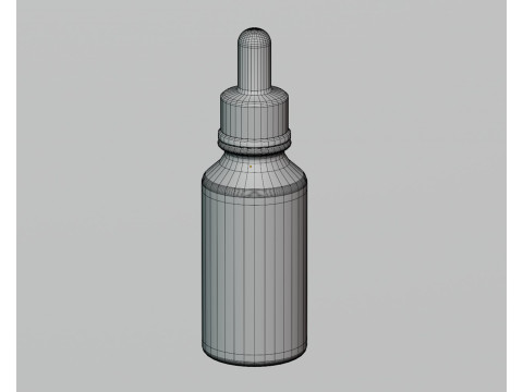 Dropper Bottle 3D Model