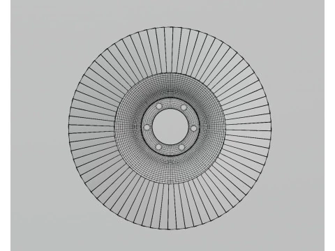 Płyta klapowa Model 3D