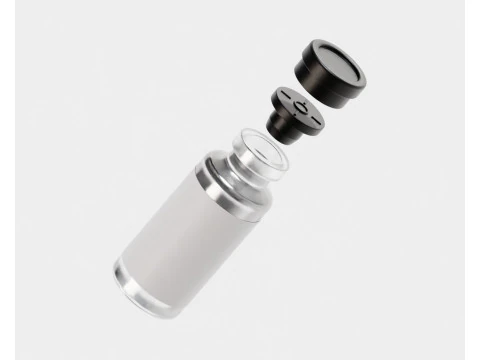 注射バイアル 3Dモデル