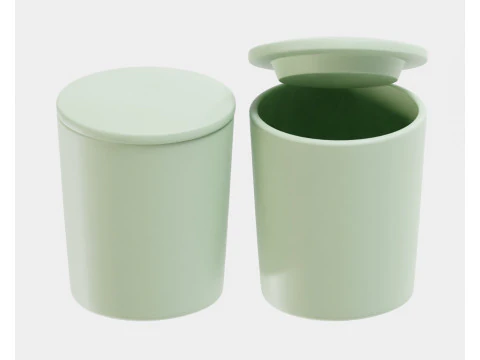 Чашка з кришкою 3D Модель