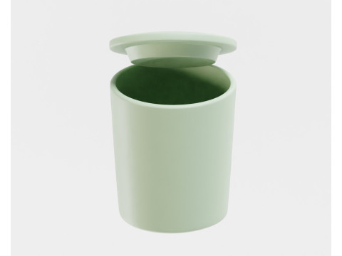 Cup with lid 3D Model