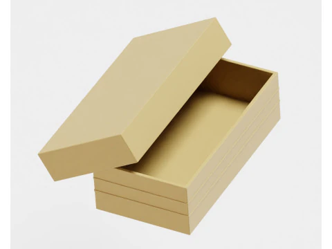 Коробка продукта 006 3D Модель