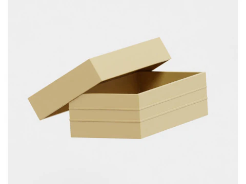 Коробка продукта 006 3D Модель