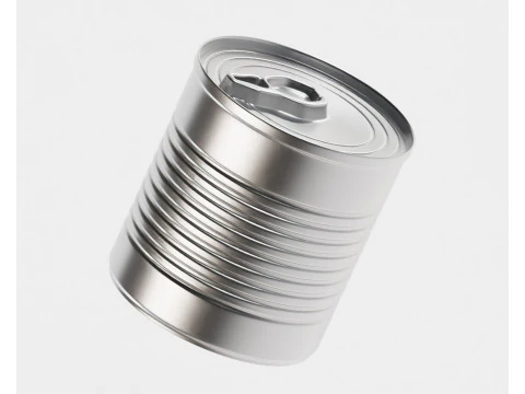 食品缶 3Dモデル