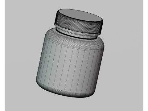 Medicine Bottle 3D Model