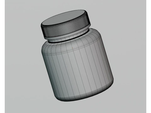 Medicine Bottle 3D Model