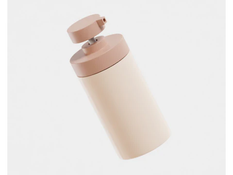 Foam Bottle 01 3D Model