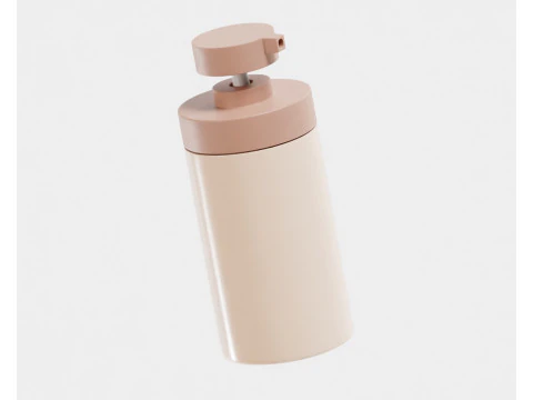Foam Bottle 01 3D Model