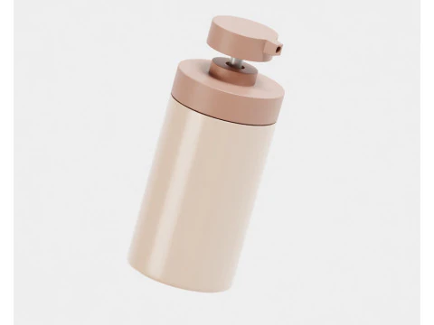 Foam Bottle 01 3D Model