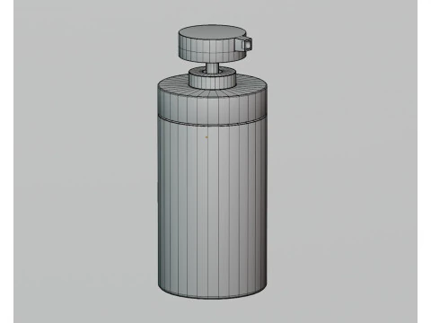 Foam Bottle 01 3D Model