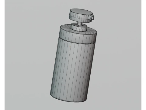 Foam Bottle 01 3D Model