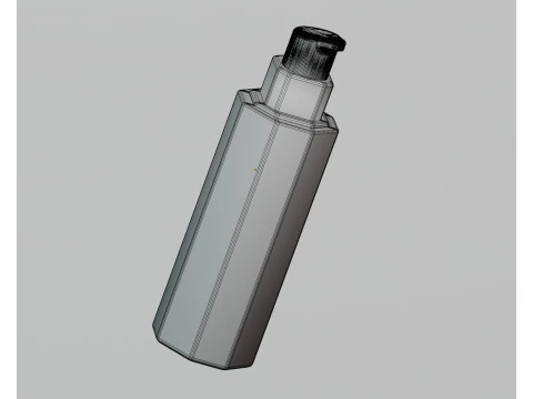 Butelka piankowa 02 Model 3D