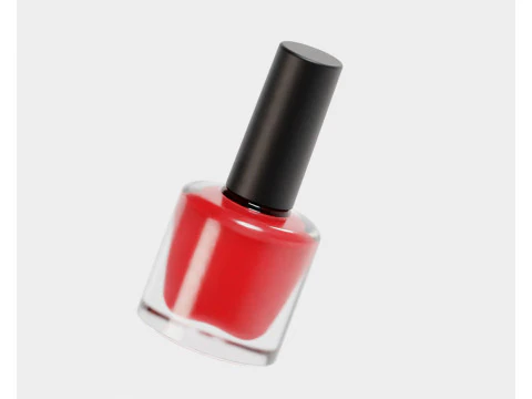 Vernis &agrave; ongles Modèle 3D