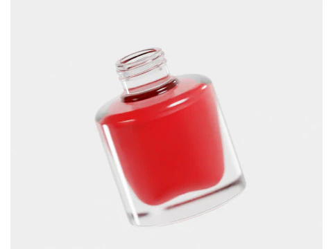 Vernis &agrave; ongles Modèle 3D