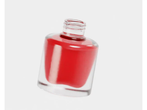 Vernis &agrave; ongles Modèle 3D