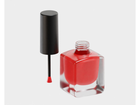 Nagellackflasche 3D Modell