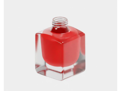 Nail Polish Bottle 3D Model