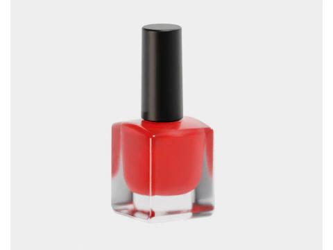 Nail Polish Bottle 3D Model