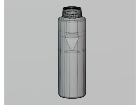 Water Bottle 3D Model