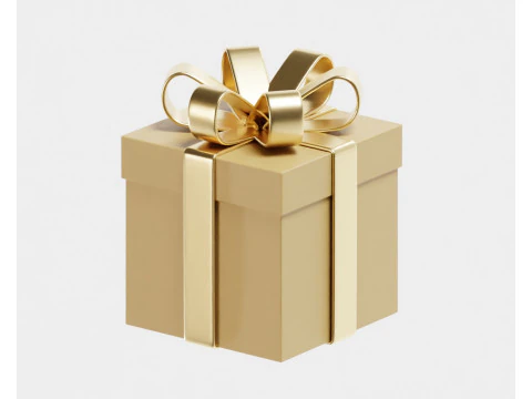 Confezione regalo Modello 3D