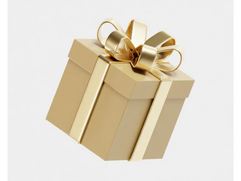 선물 상자 3D 모델