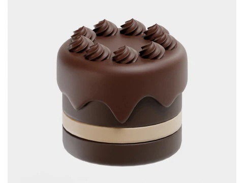 Торт 3D Модель