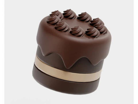 ケーキ 3Dモデル