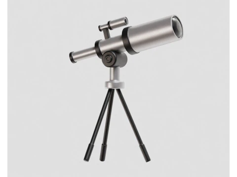 Телескоп 3D Модель