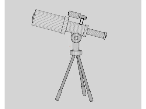 Телескоп 3D Модель