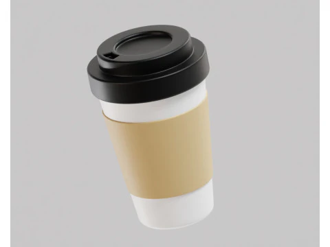 Кофейная чашка 3D Модель