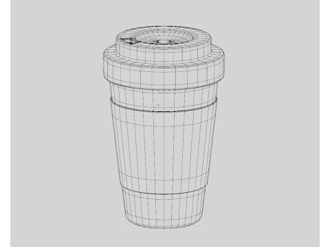 Кофейная чашка 3D Модель