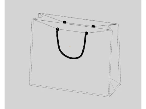Shopping bag 3D Model