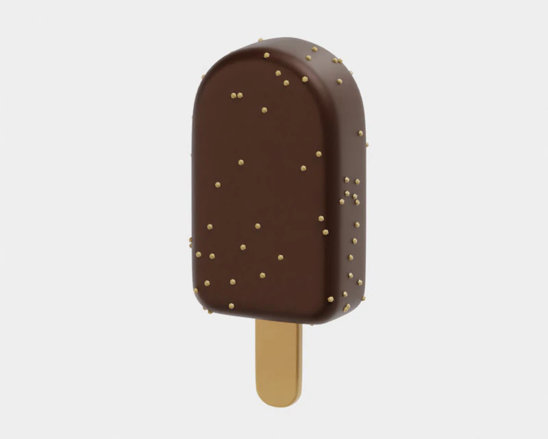 Sorvete 01 Modelo 3D .c4d .max .obj .3ds .fbx .stl .blend