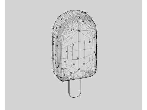 Sorvete 01 Modelo 3D