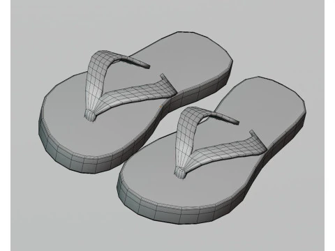 Босоніжки 3D Модель