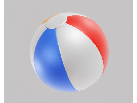 ビーチボール 3Dモデル