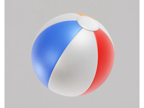 ビーチボール 3Dモデル