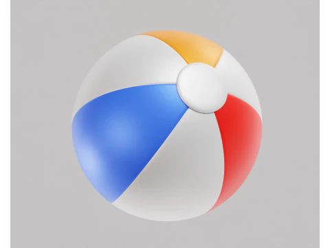 ビーチボール 3Dモデル