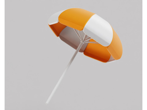 Beach Umbrella 3D Model