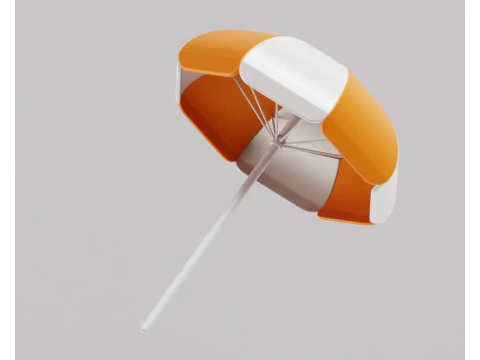 비치 파라솔 3D 모델