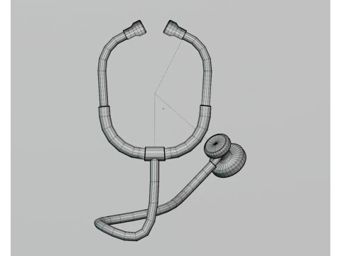 Стетоскоп 3D Модель
