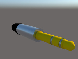 Headphone plug 3D Model