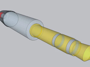 Spina per le cuffie Modello 3D