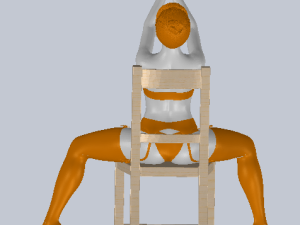 Dancing girl 3Dモデル