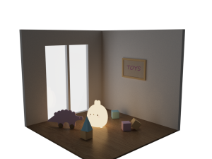 Childroom 3D मॉडल