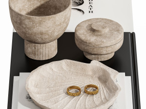 Decorative set 03 Modèle 3D