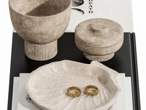 Decorative set 03 3D Model