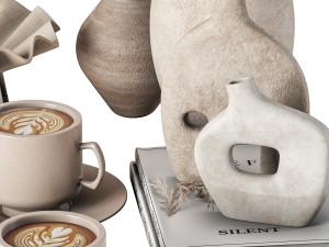 Decorative set 02 3D Model
