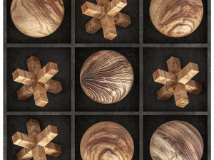 Декоративный набор 04 3D Модель