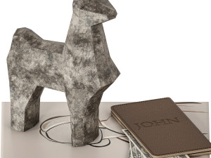 Decorative set 05 3D Model